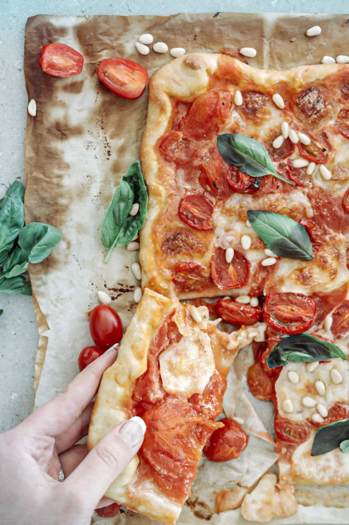 Une pizza idéale pour un moment gourmand entre amis l'été !